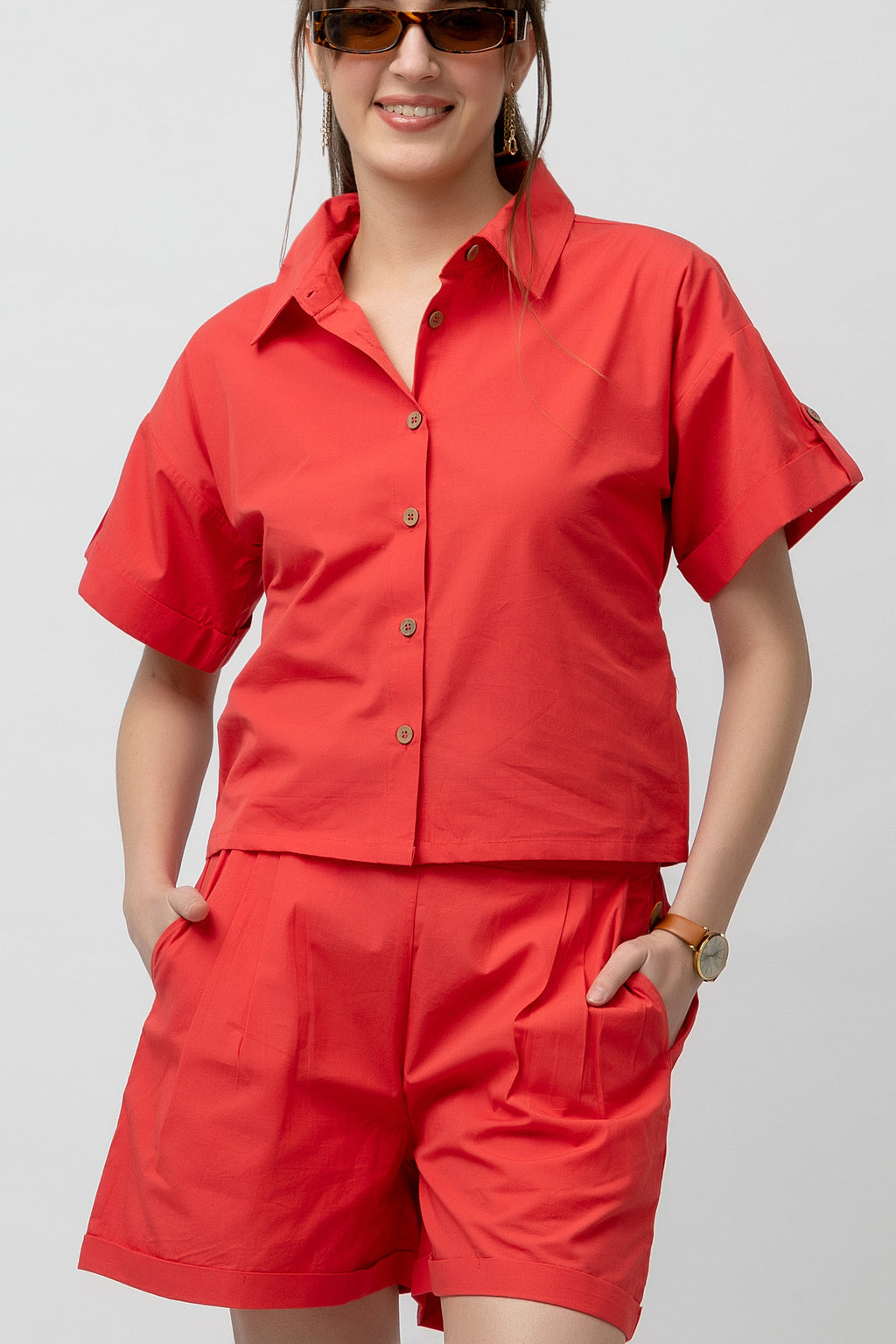 Women's Cotton Co-Ord Set