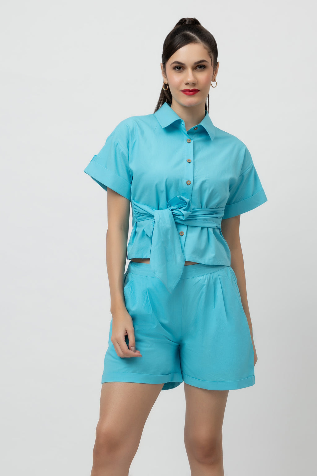 Women's Cotton Co-Ord Set