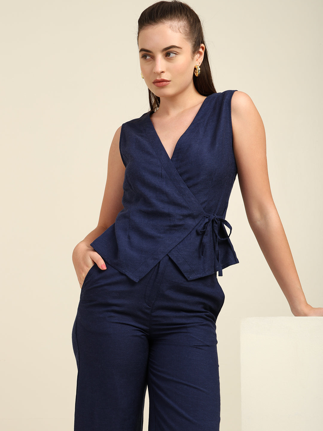 Women's Viscose Slub Co-Ord Set