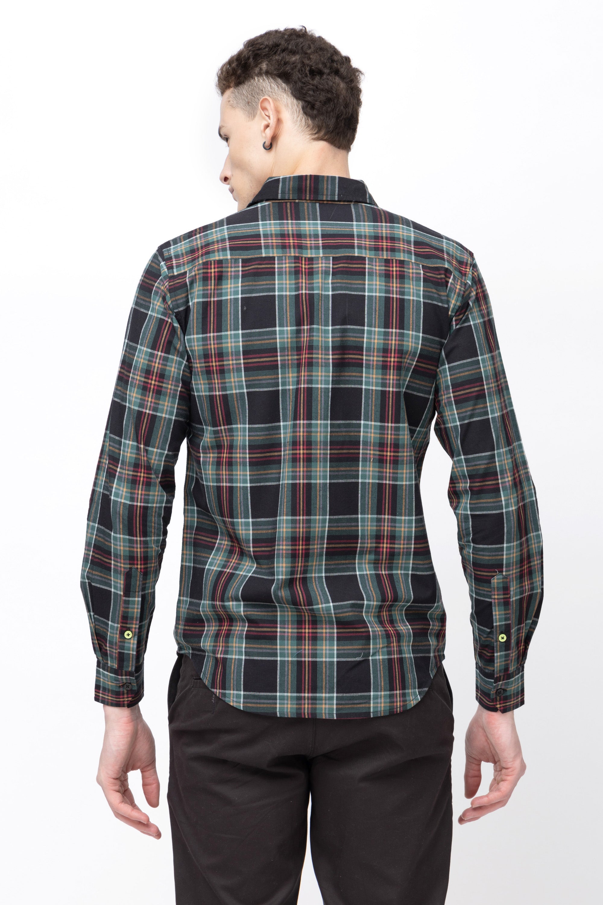 Men's Full Sleeve Check Cotton Shirt