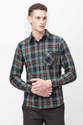 Men's Full Sleeve Check Cotton Shirt