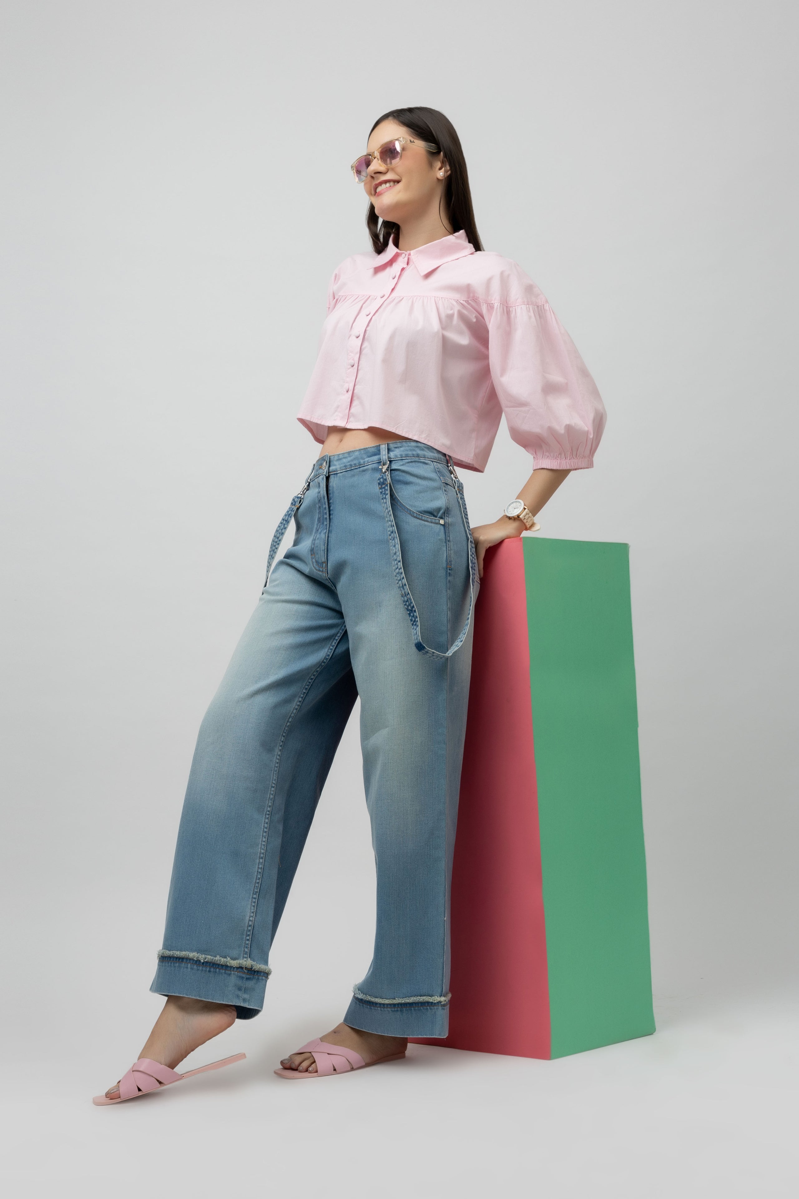 Women's 100% Cotton Shirt Top