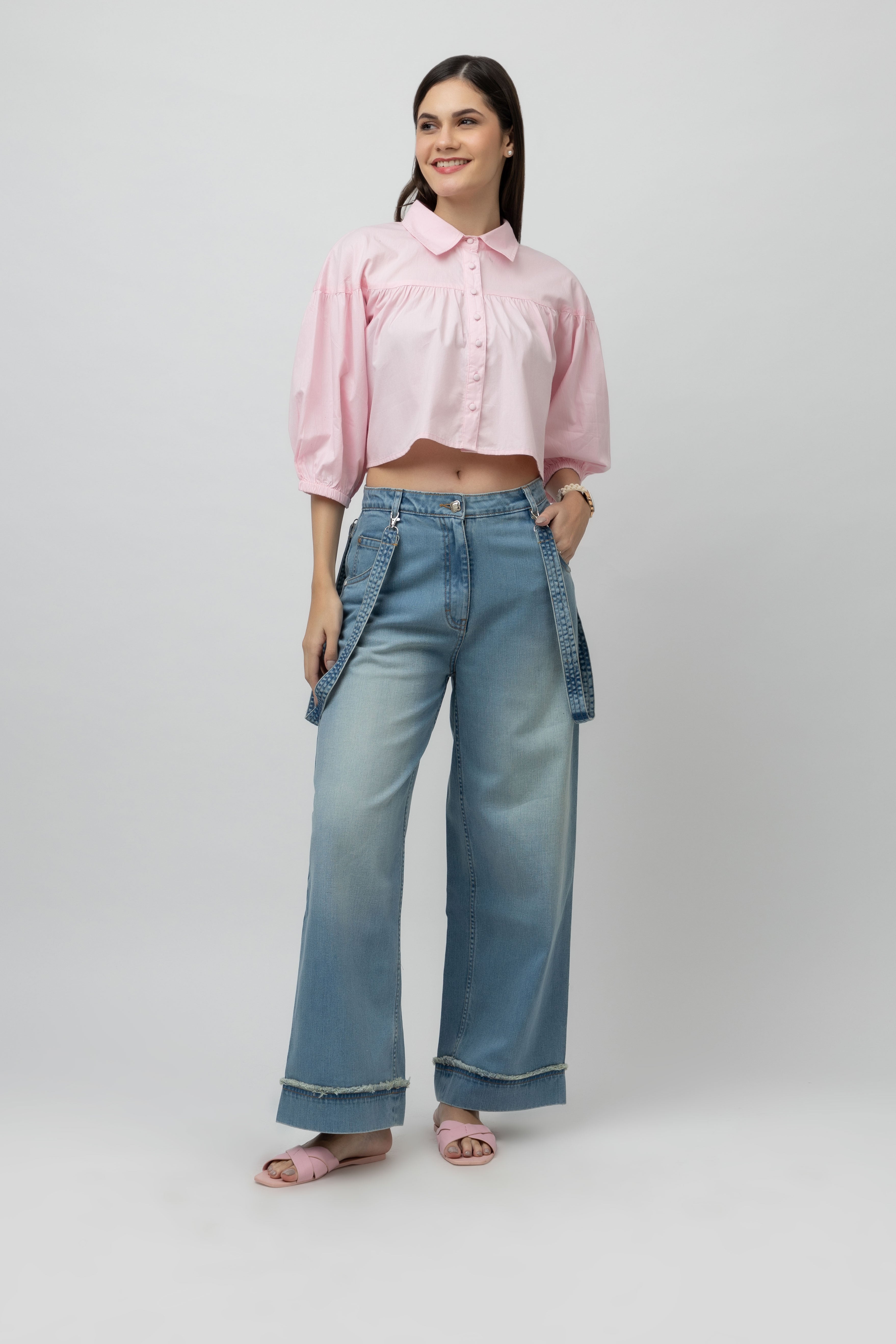 Women's 100% Cotton Shirt Top