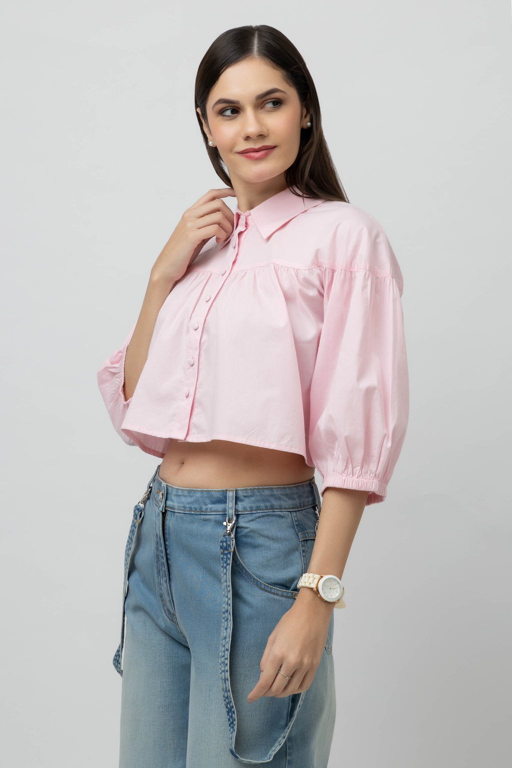 Women's 100% Cotton Shirt Top