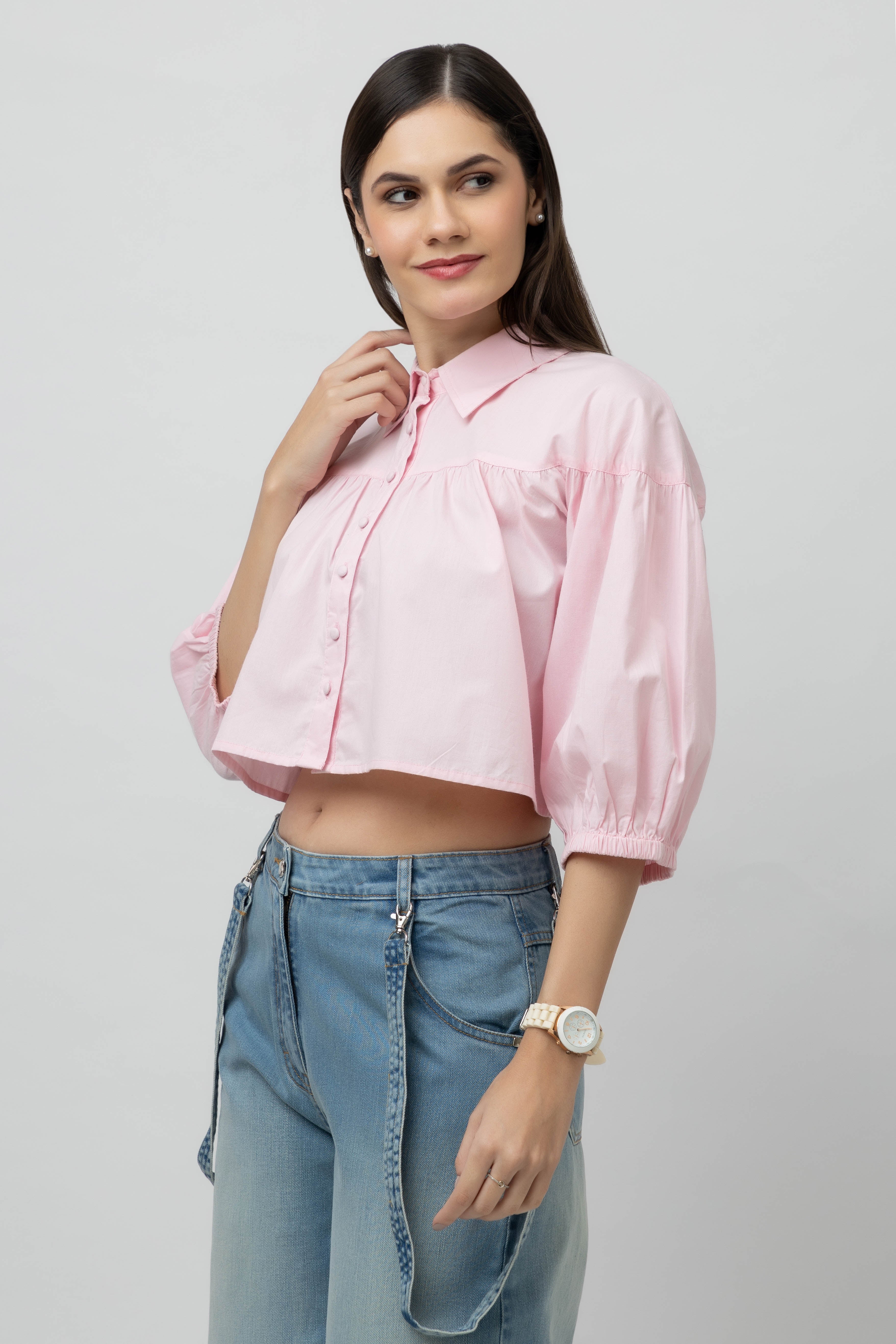 Women's 100% Cotton Shirt Top
