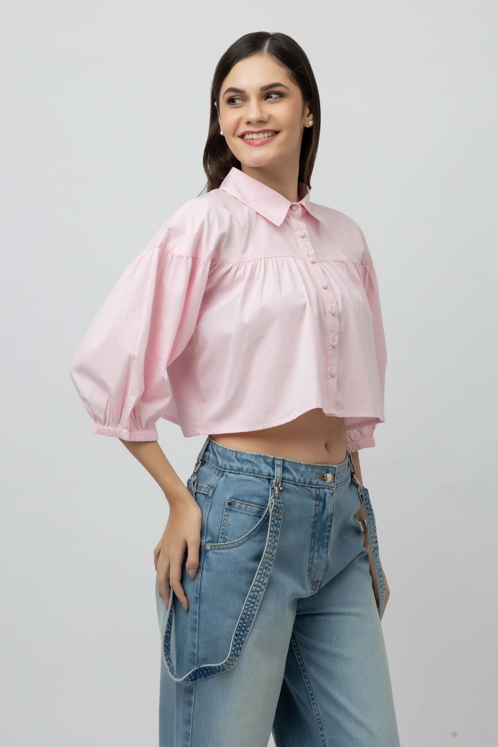 Women's 100% Cotton Shirt Top
