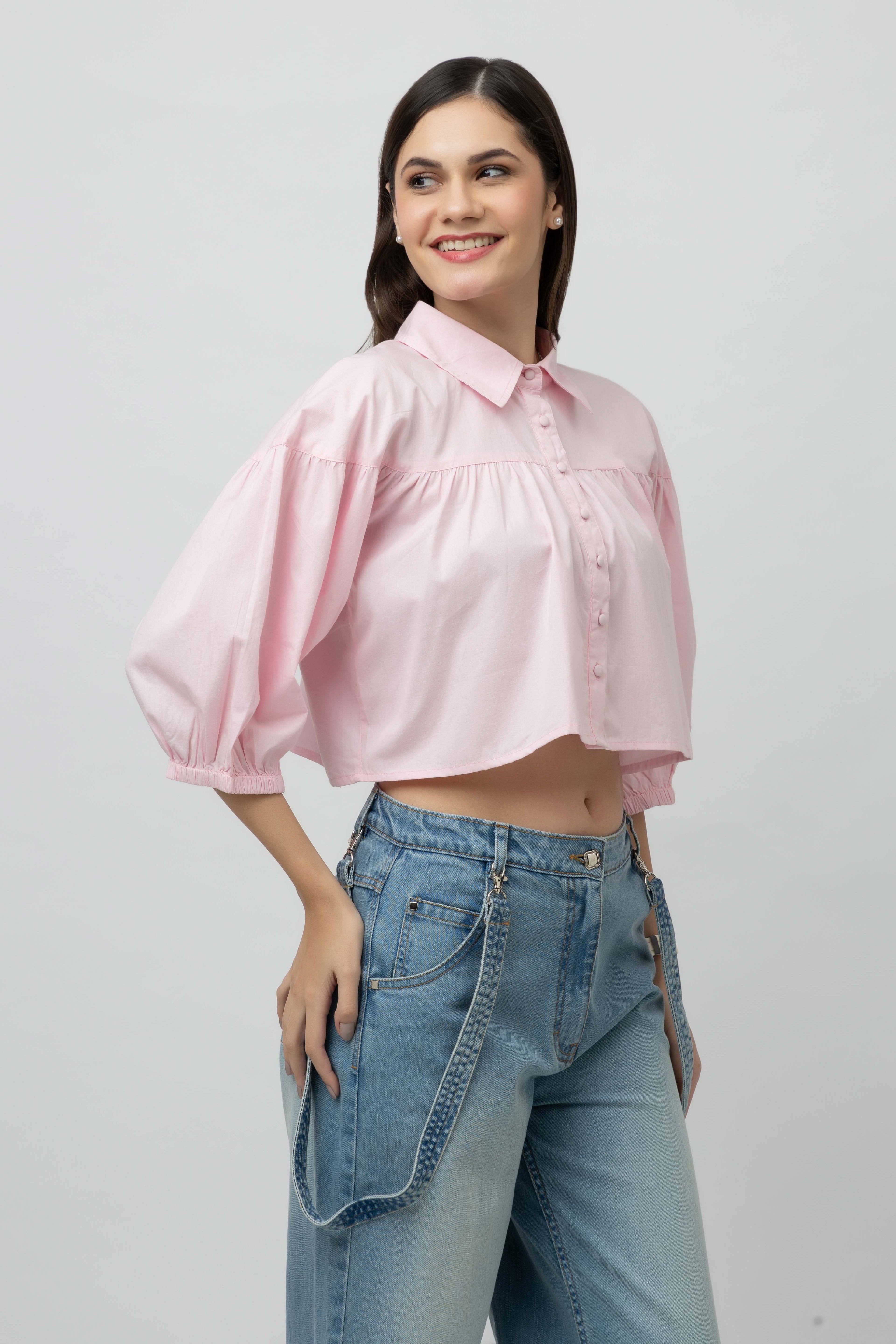 Women's 100% Cotton Shirt Top