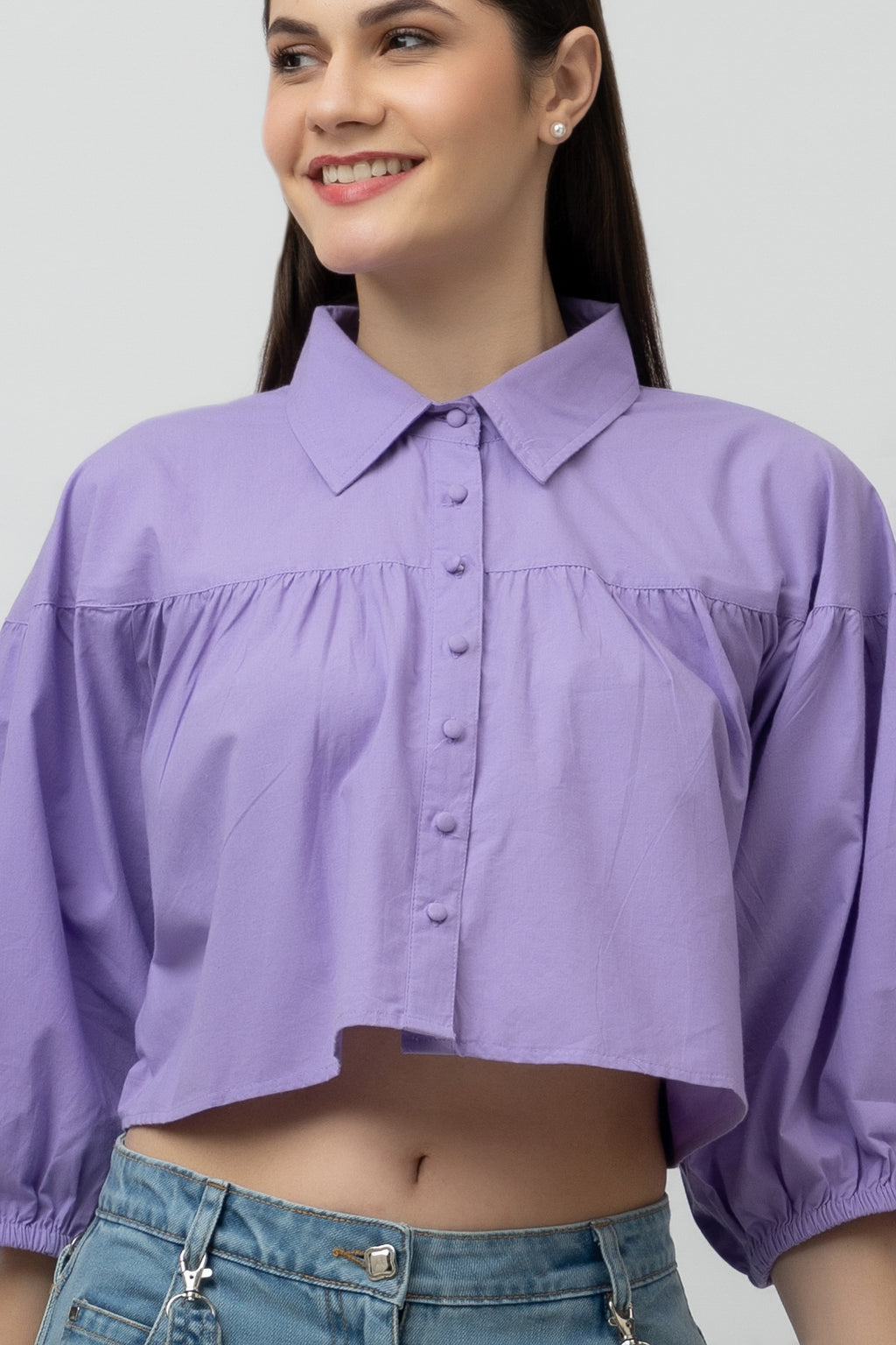 Women's 100% Cotton Shirt Top