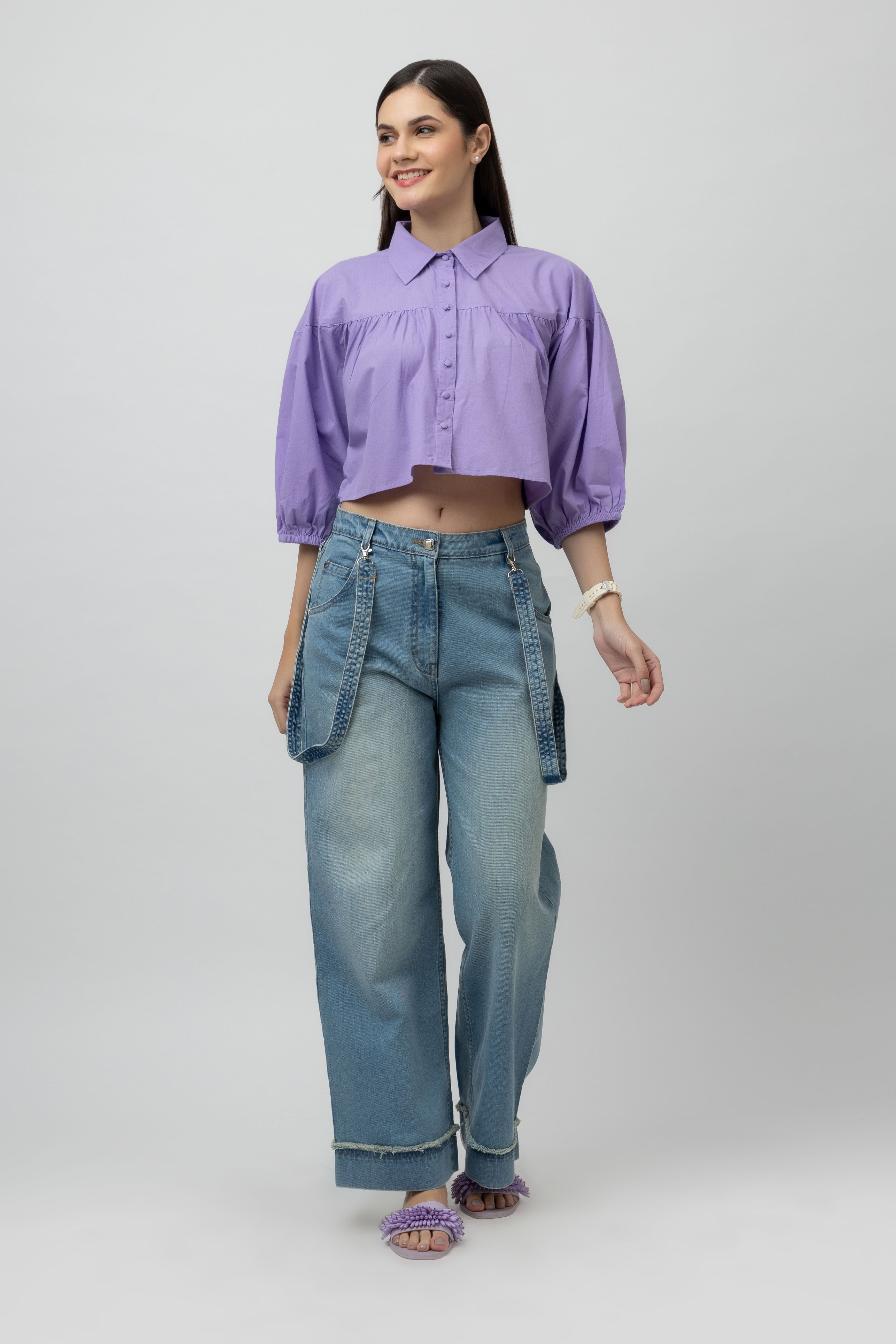 Women's 100% Cotton Shirt Top