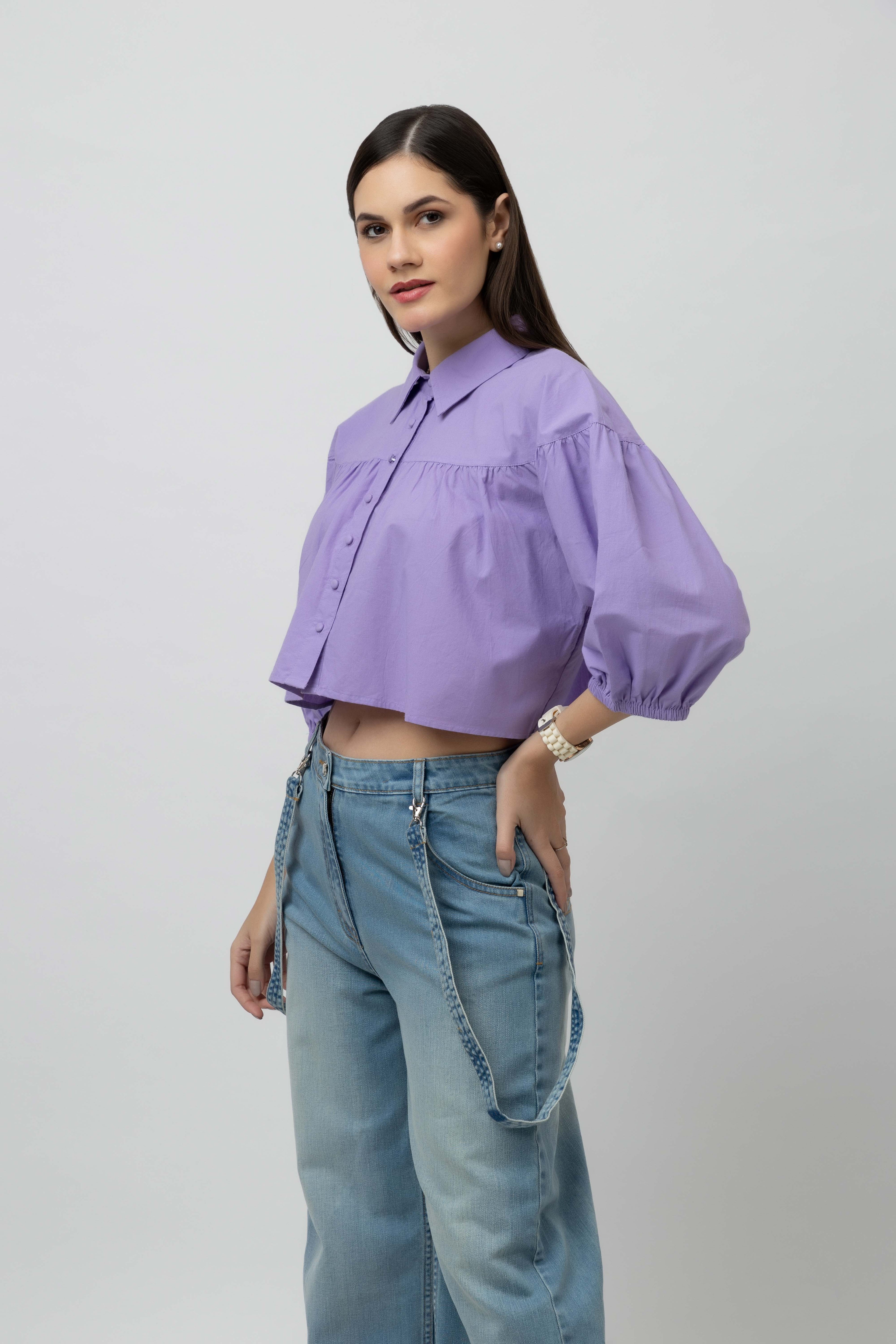 Women's 100% Cotton Shirt Top