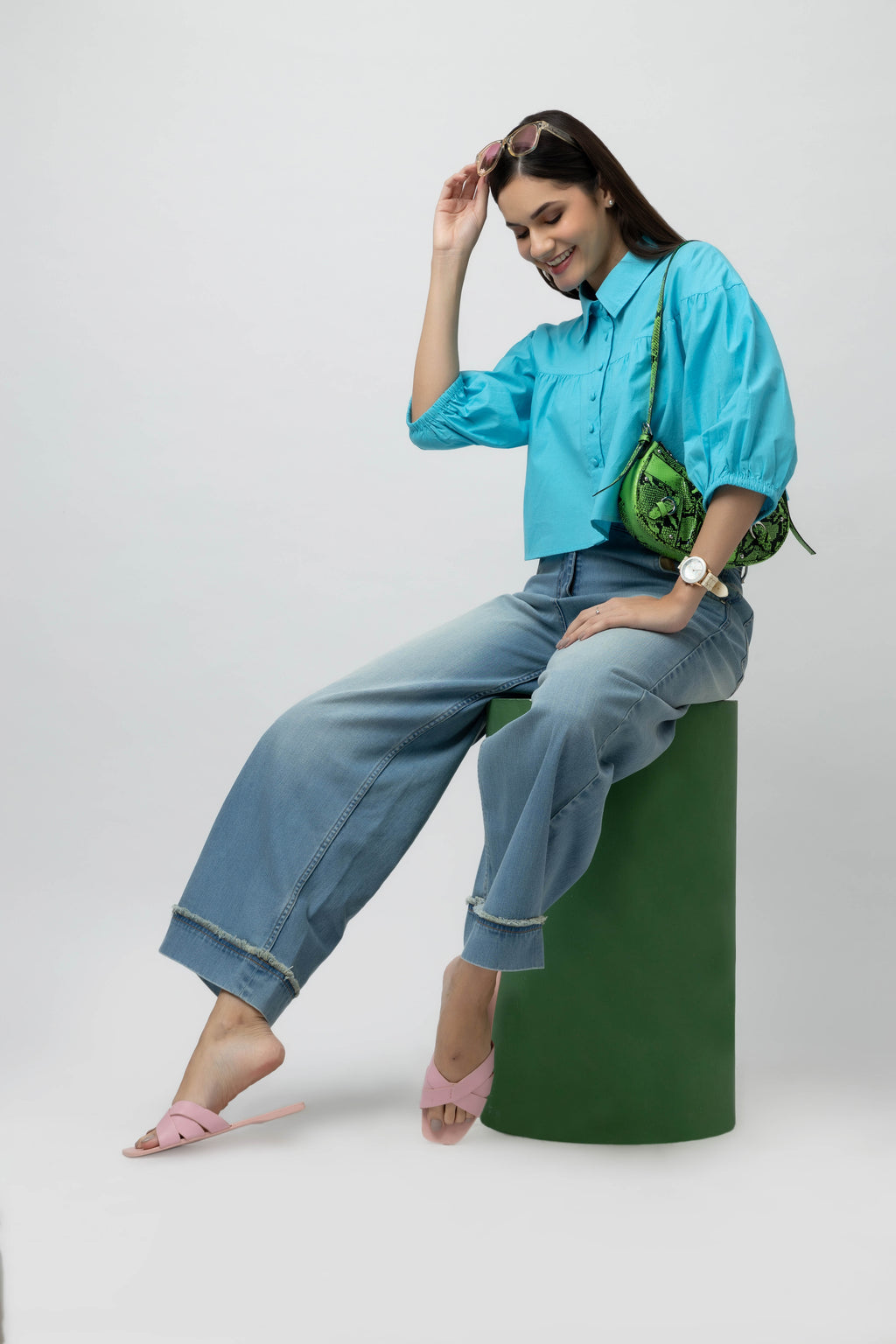 Women's 100% Cotton Shirt Top