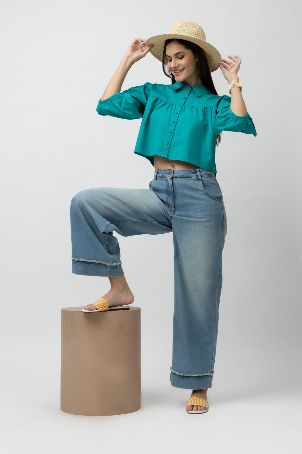 Women's 100% Cotton Shirt Top