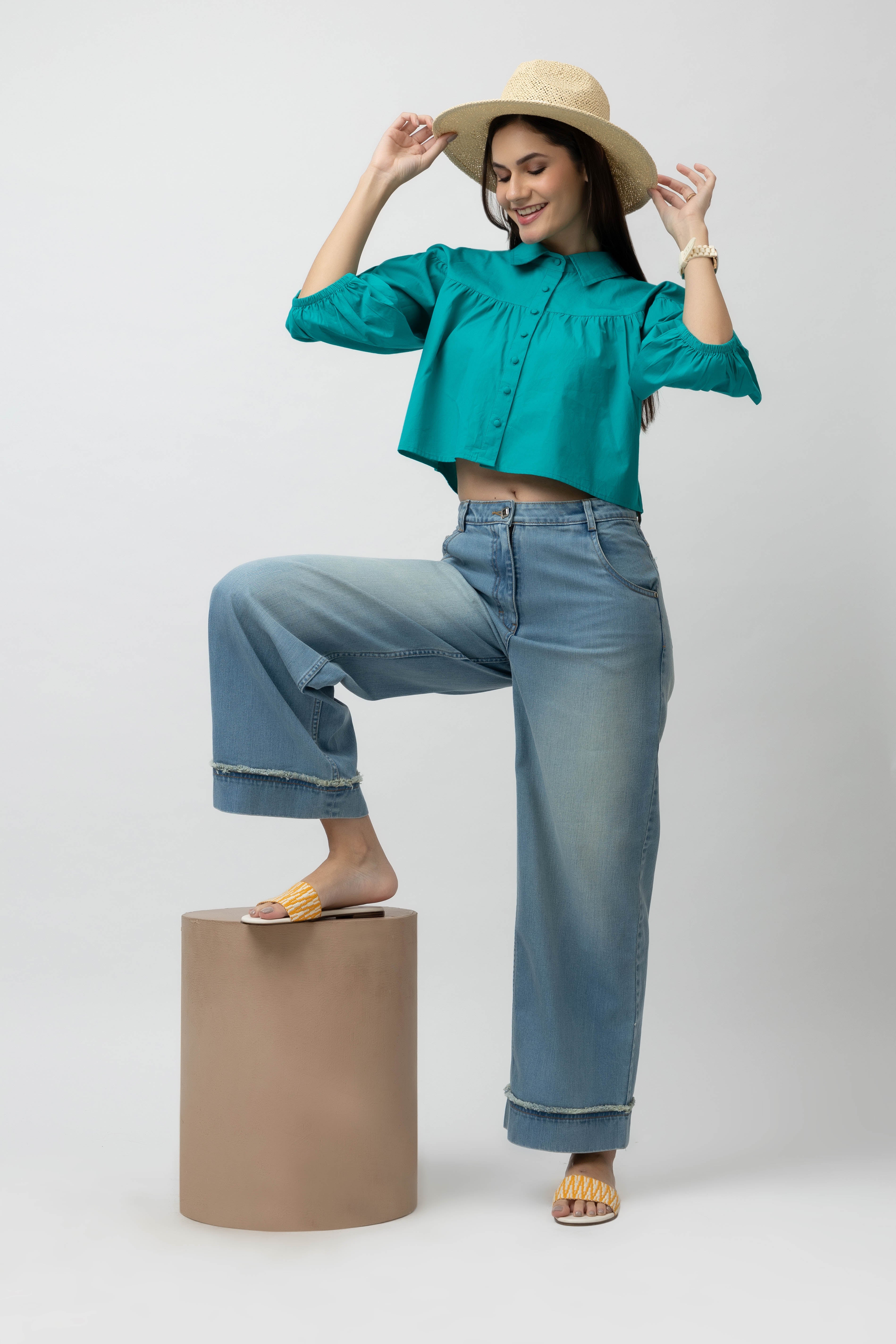 Women's 100% Cotton Shirt Top