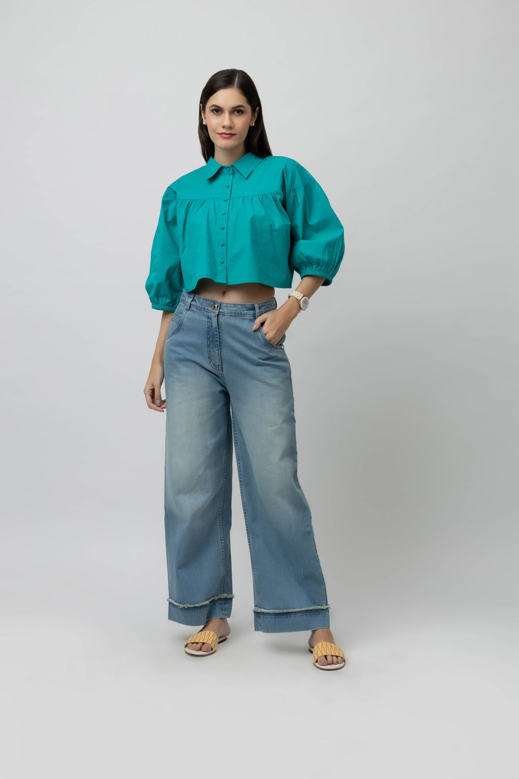 Women's 100% Cotton Shirt Top