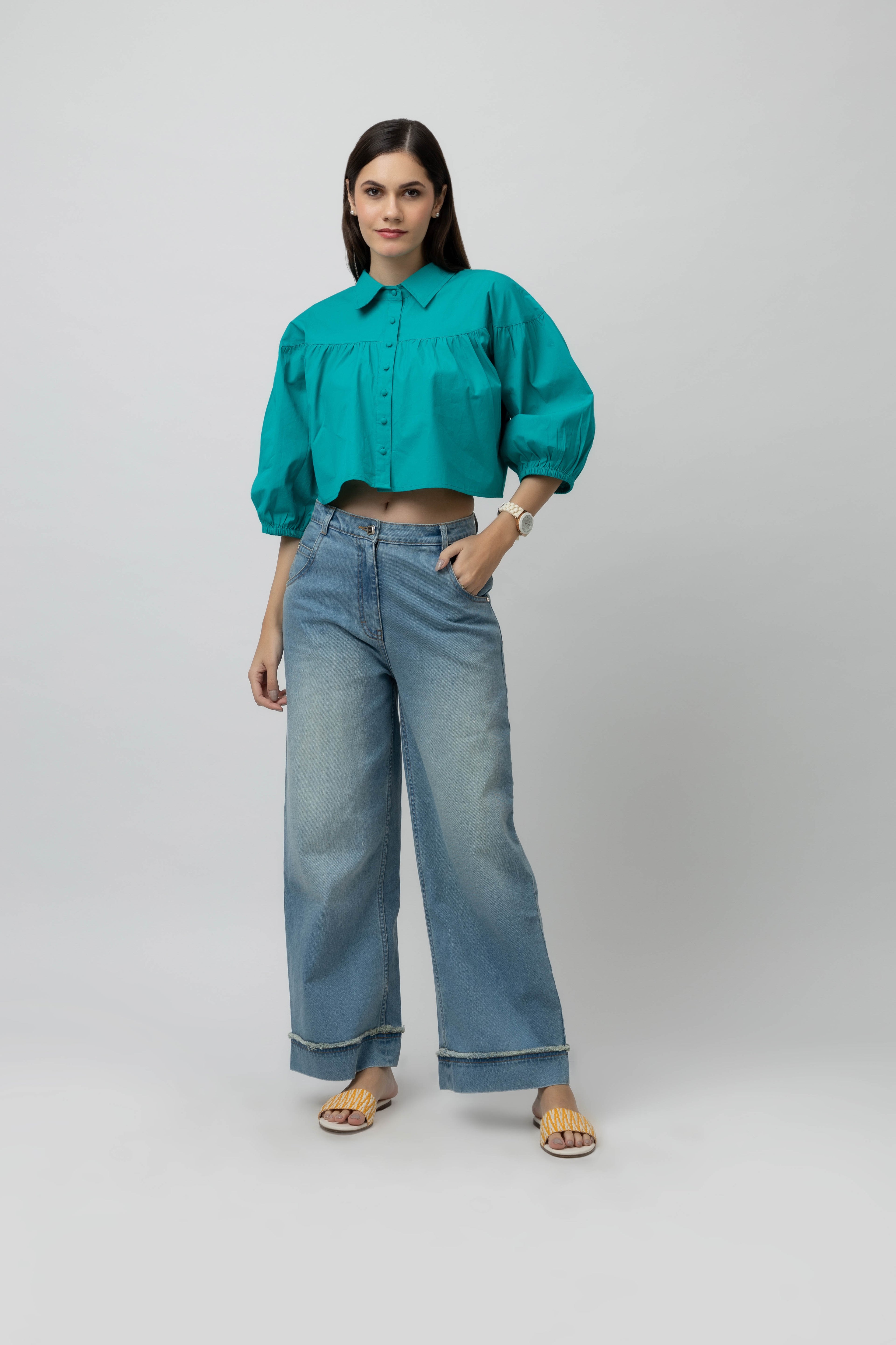 Women's 100% Cotton Shirt Top