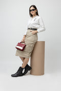 Women's Twill Cargo Skirt